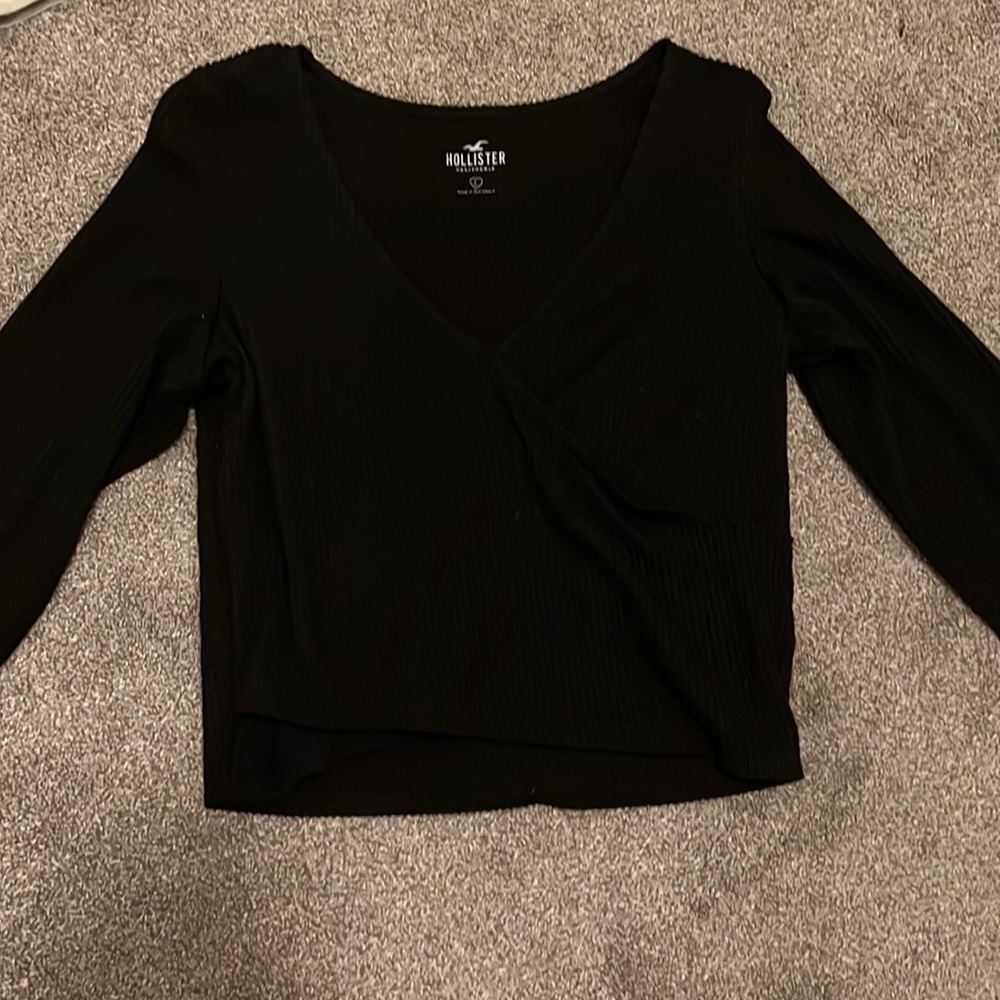 Black Hollister Long Sleeve
